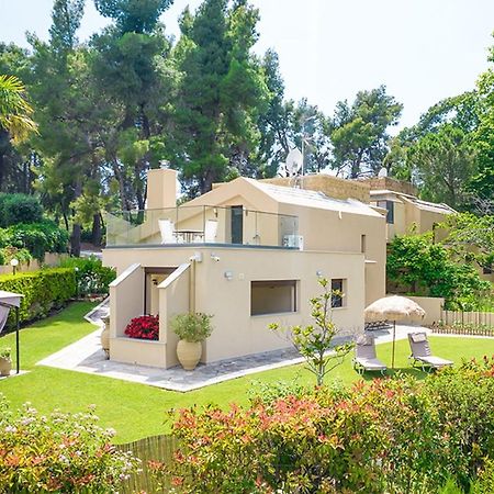 Artemisia Villa With Outdoor Hot Tub, Sani Luxury Villas Collection ภายนอก รูปภาพ